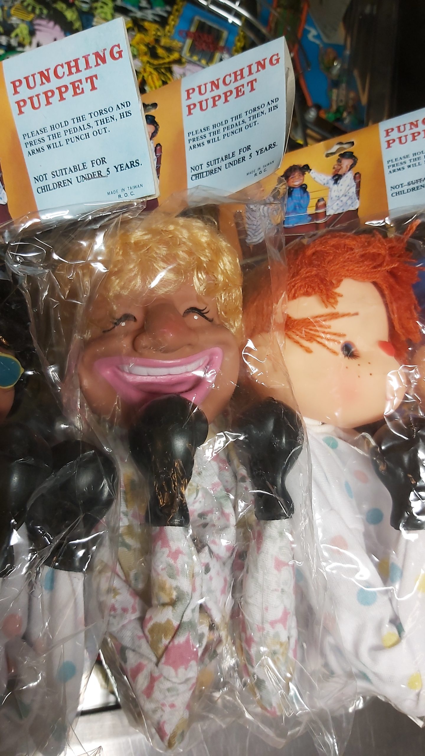 Boxpuppen Punching Puppets aus den 80er 90er Jahren Kultfiguren