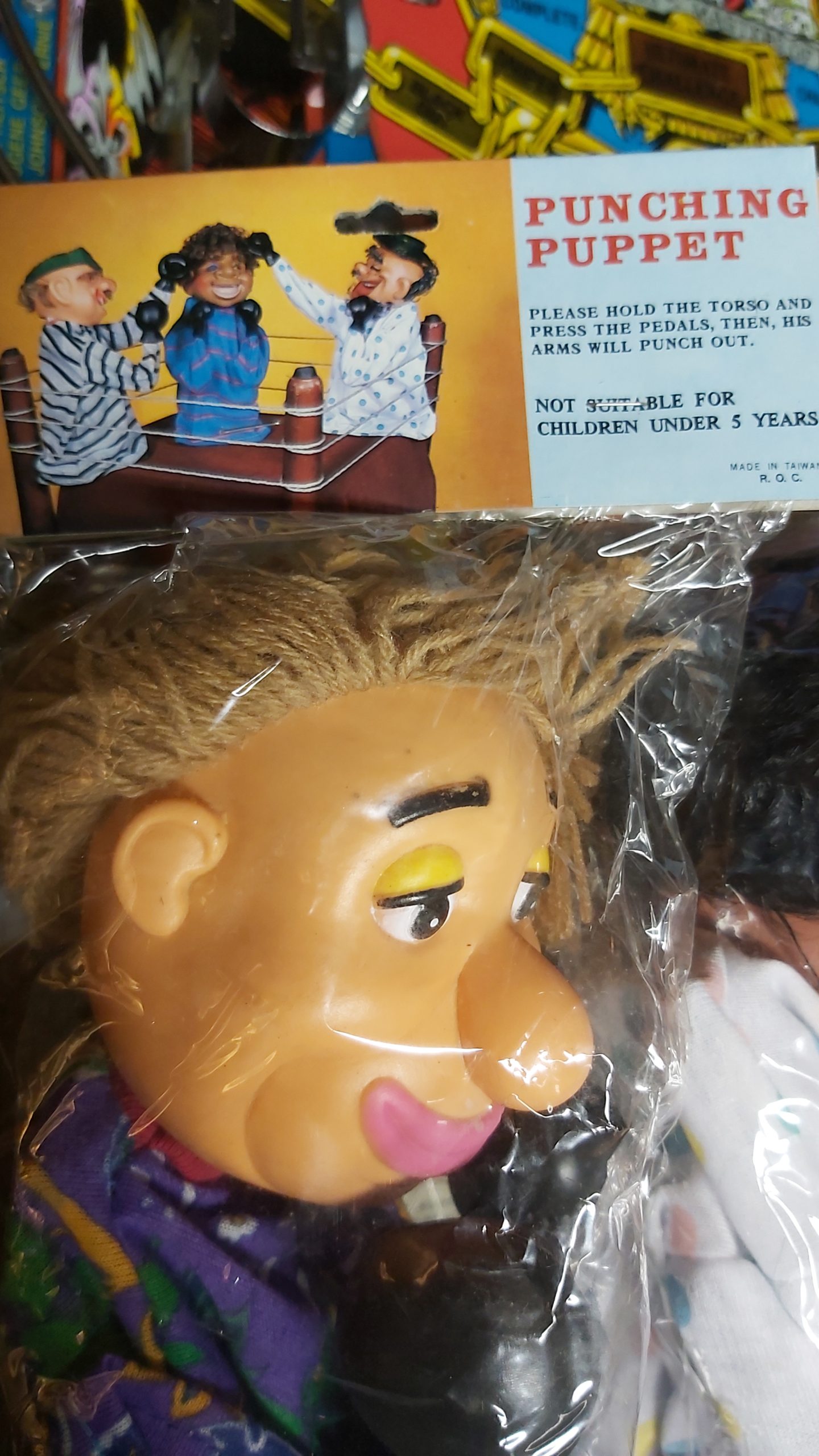 Boxpuppen Punching Puppets aus den 80er 90er Jahren Kultfiguren