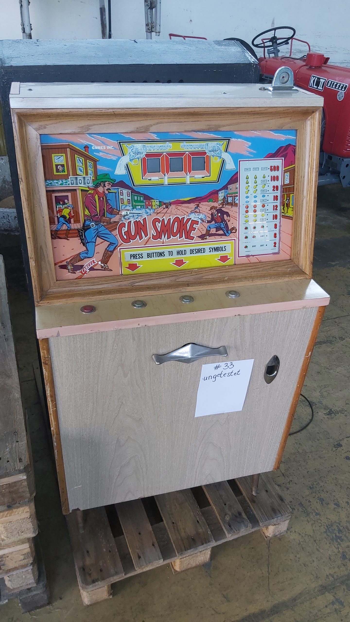 Geldspielautomat Games Inc. Gun Smoke