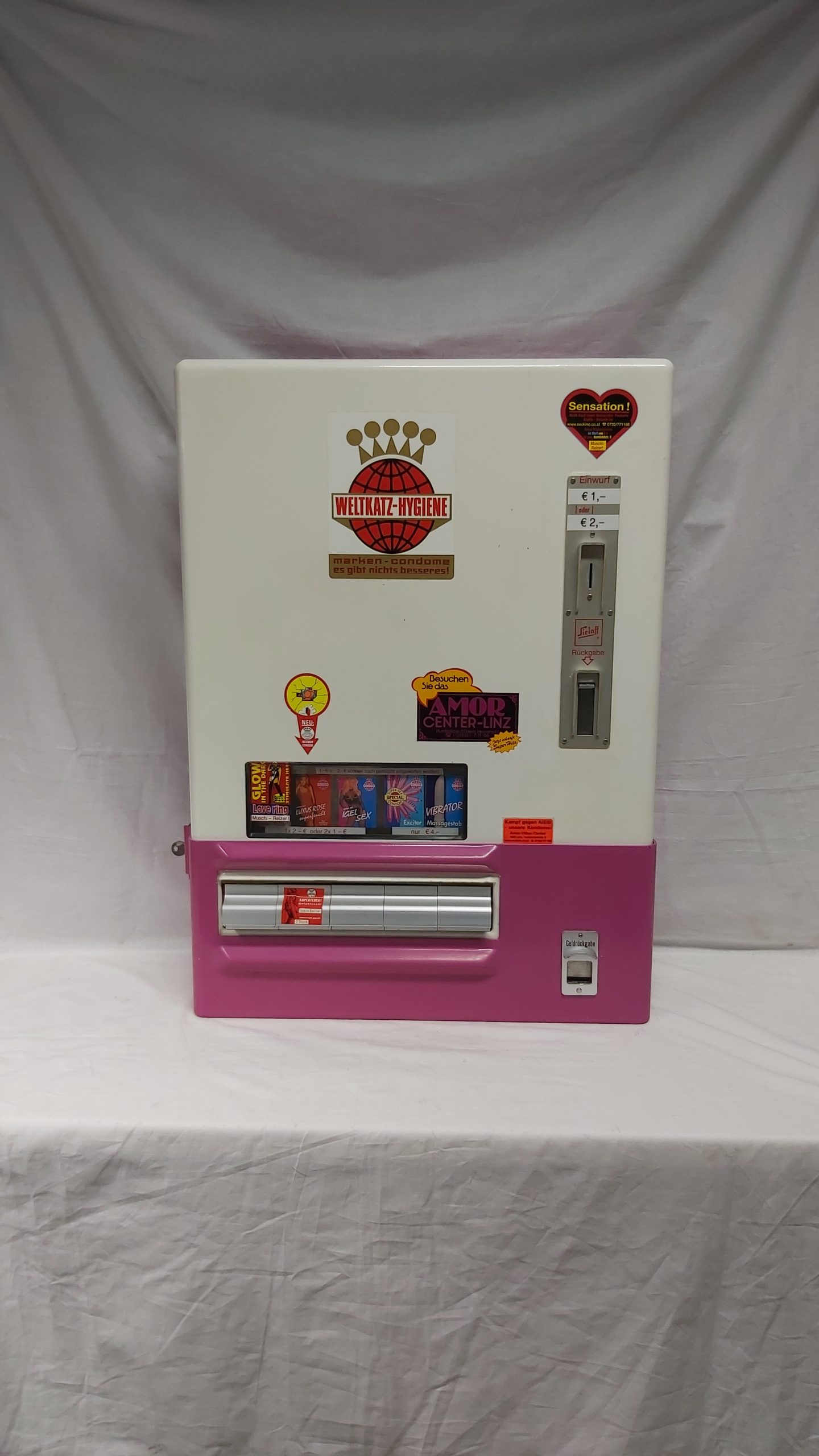 Einbruchschutz WICO für alte Arcadeautomaten Spielautomaten
