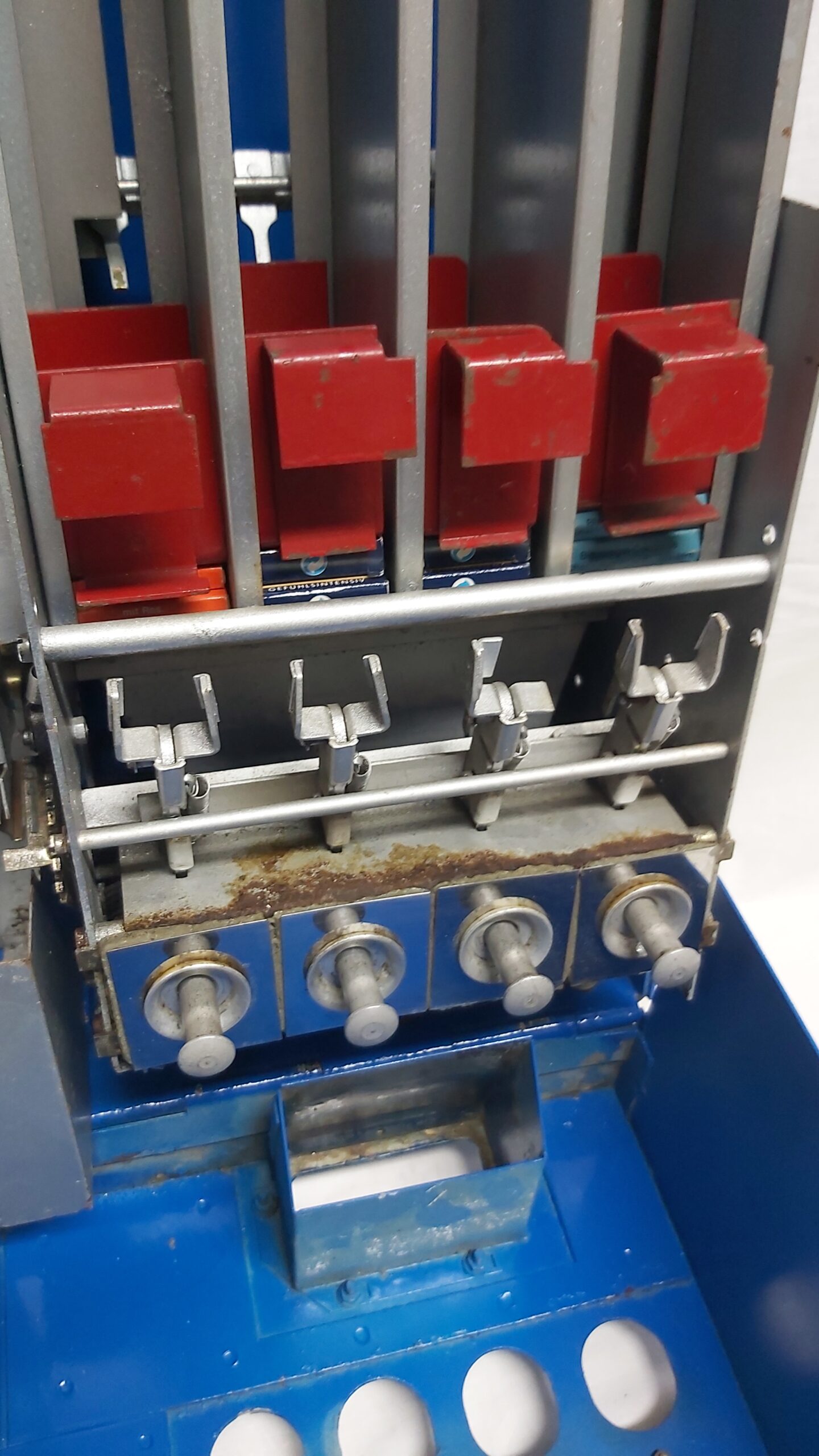 Kondomautomat „Blausiegel“ 4 Schacht