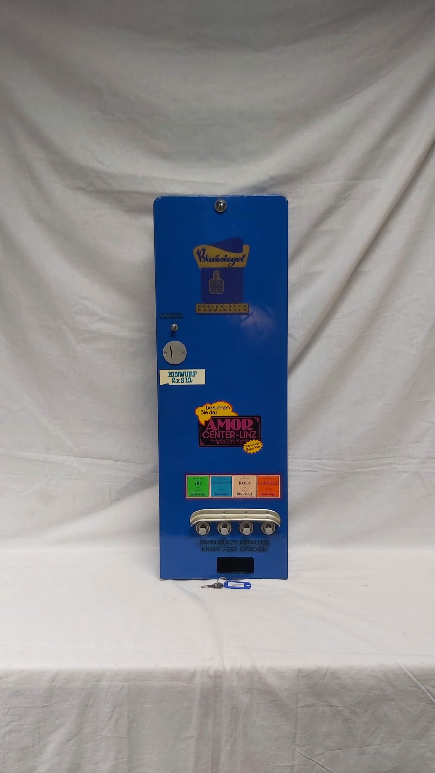 Geldkassa für Warenautomat orange groß