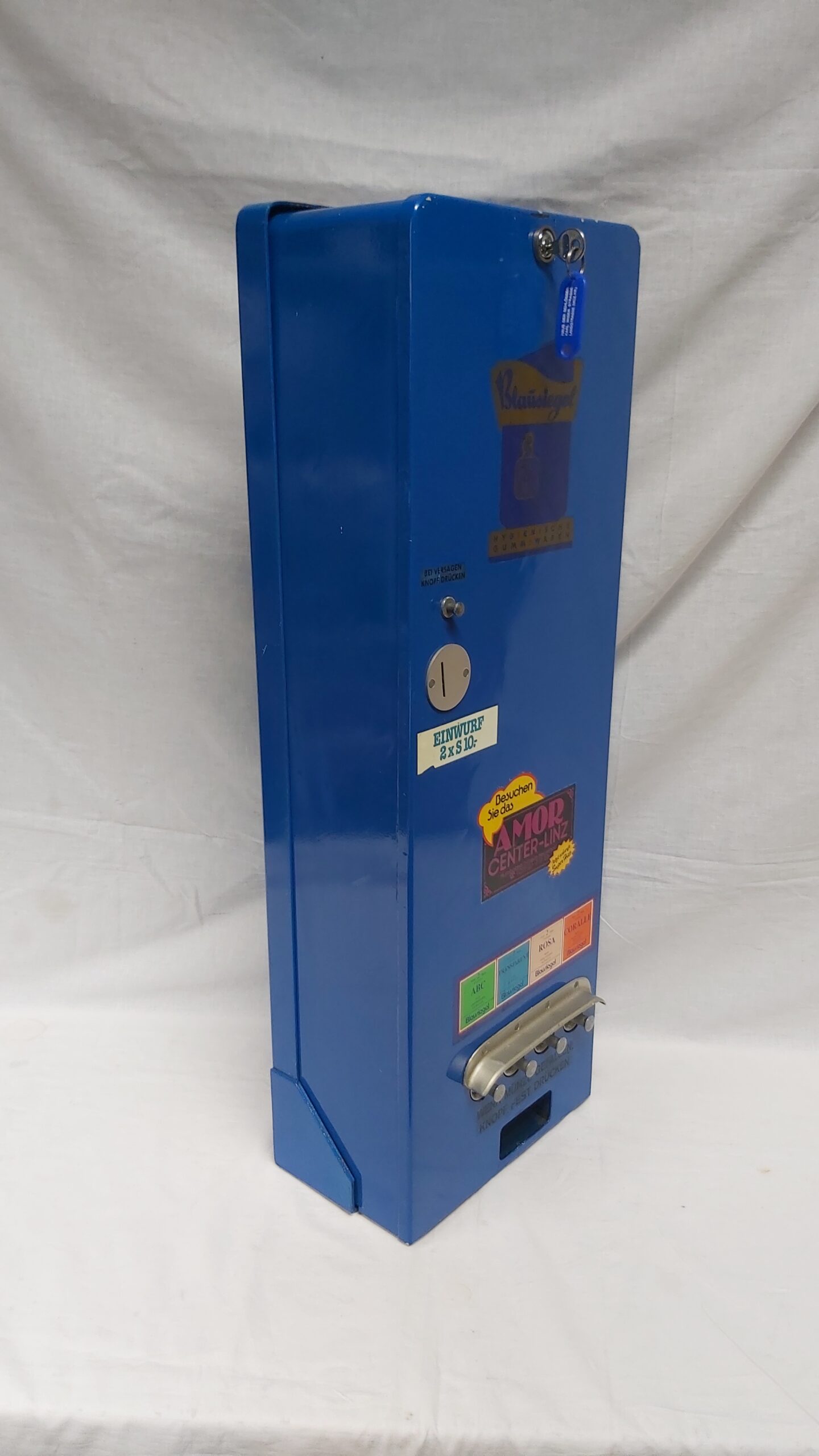 Kondomautomat „Blausiegel“ 4 Schacht