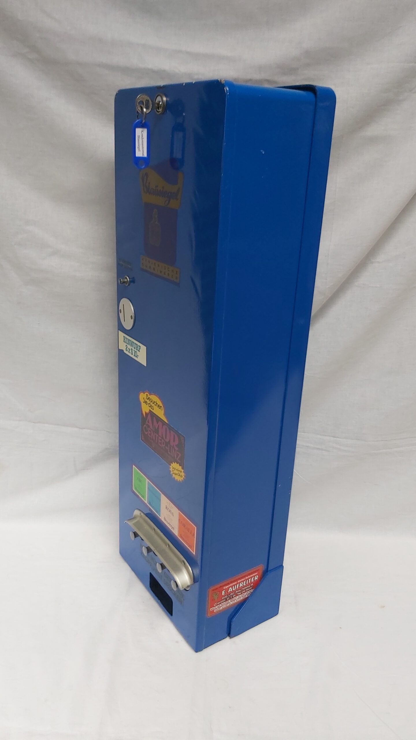 Kondomautomat „Blausiegel“ 4 Schacht