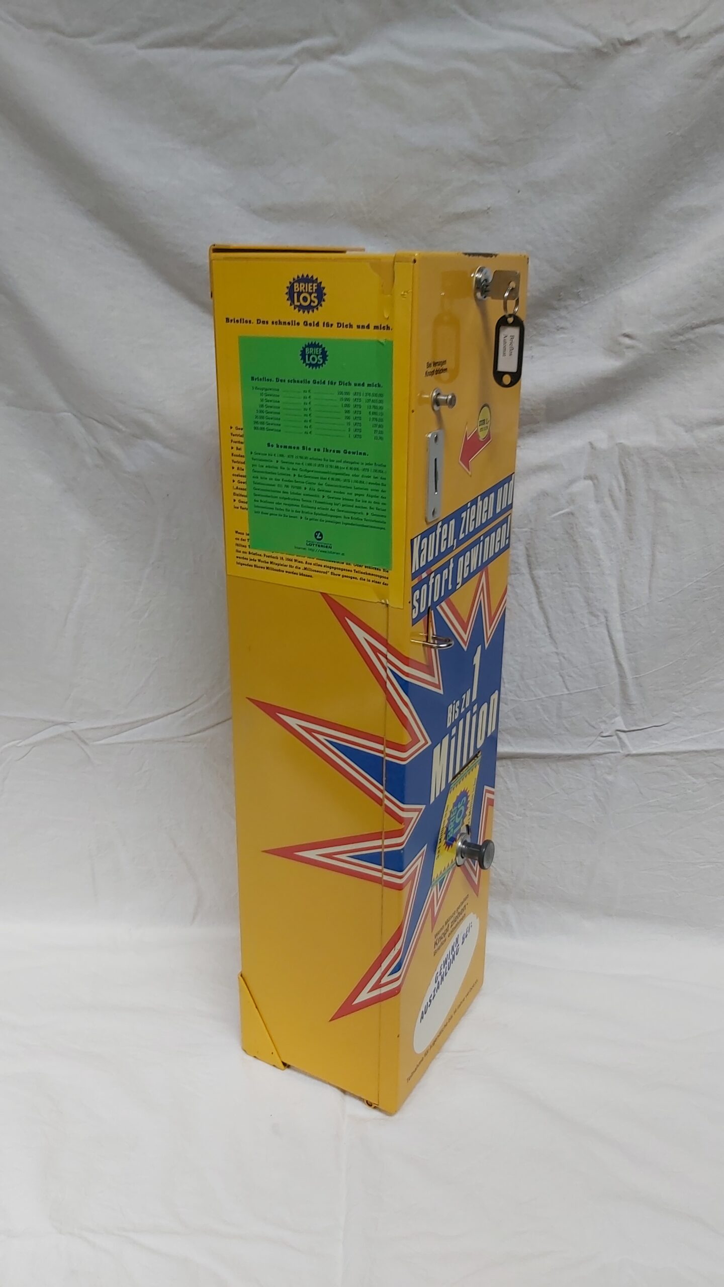 Brieflosautomat (Brieflotterie) von Ferry Ebert 1 Euro
